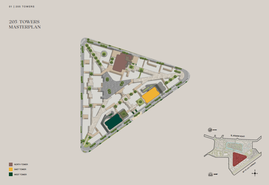 أبراج master plan