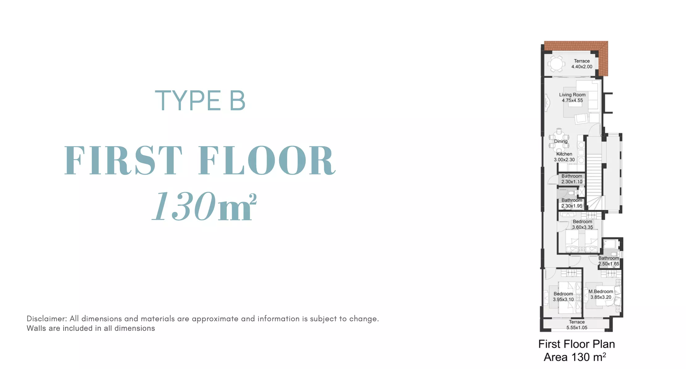 Apartment · 3 Bedrooms · 130 m² in La Vista 6 2