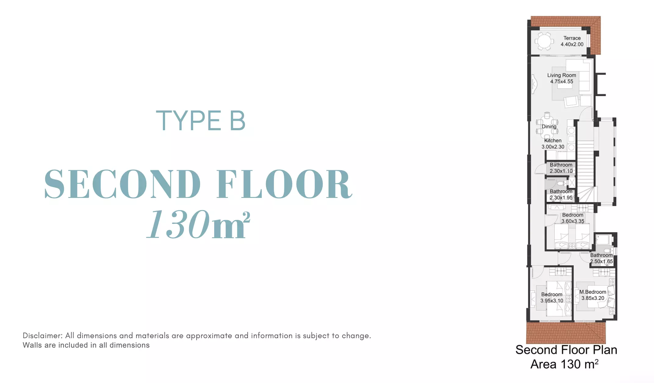 Apartment · 3 Bedrooms · 130 m² in La Vista 6 3