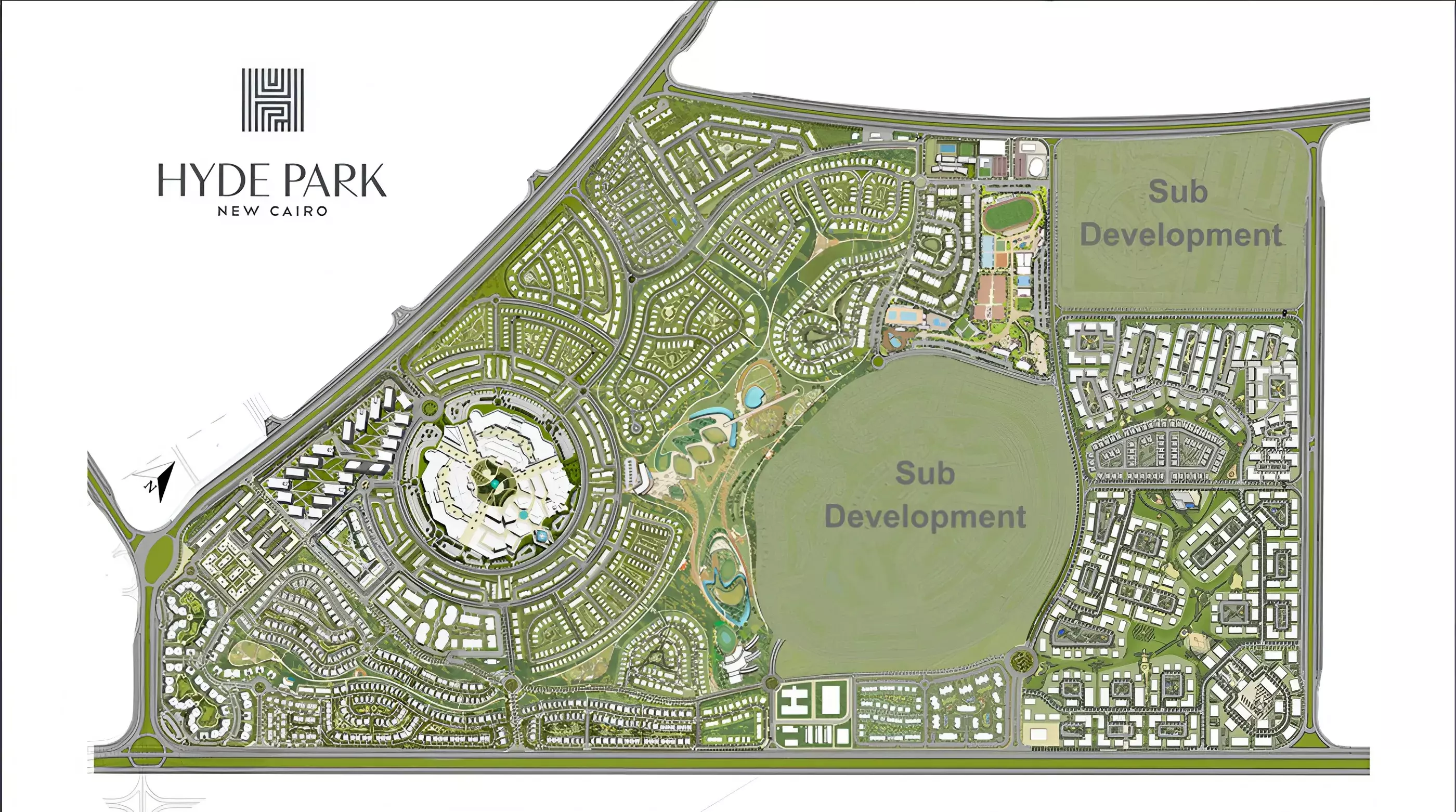 تطويرات هايد بارك master plan