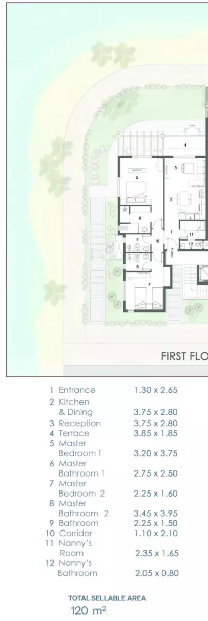Apartment · 2 Bedrooms · 105–120 m² in قرية المصيف الساحل الشمالي 2026 Village El Masyaf North Coast 4