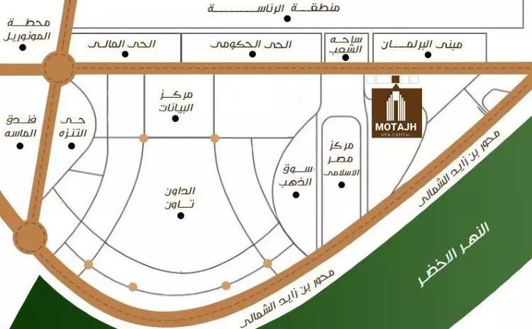 Mall Motajh New Capital master plan