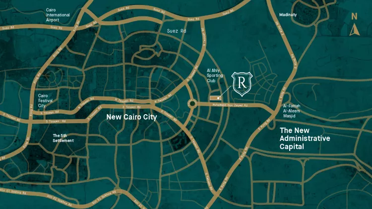 Compound Regents Square New Cairo master plan