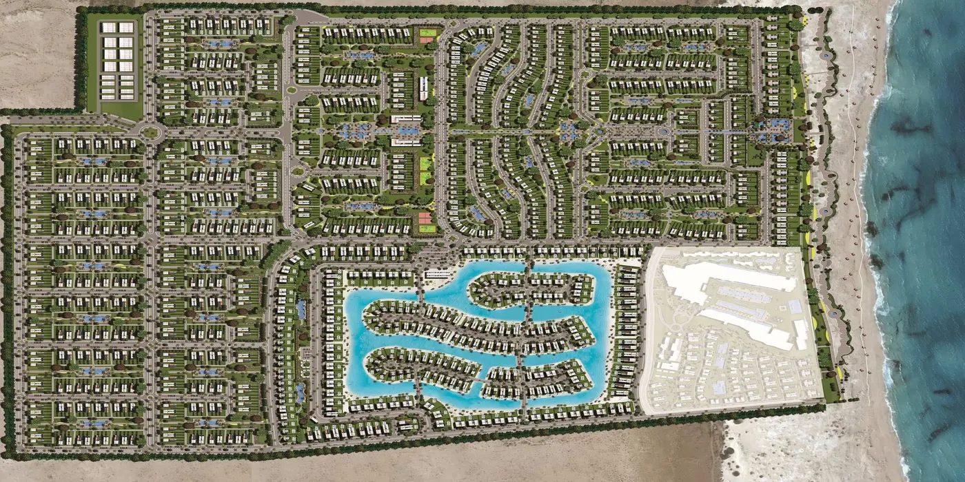 La Vista Ras El Hekma - Seavia master plan