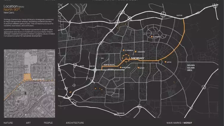مول موراي التجمع الخامس master plan