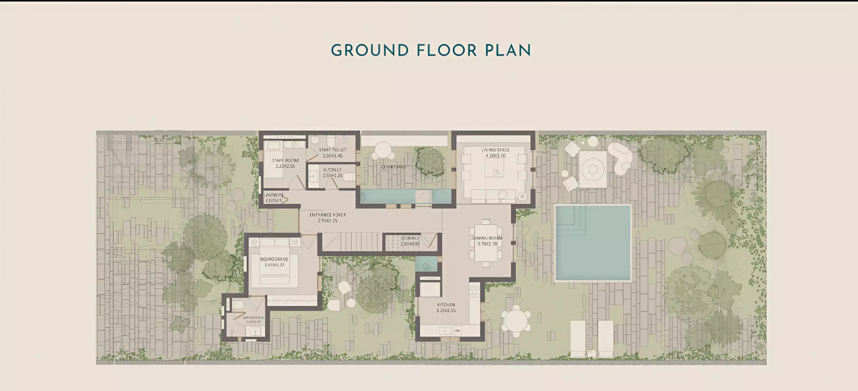 Townhouse · 4 Bedrooms · 207 m² in Tuban El Gouna 3