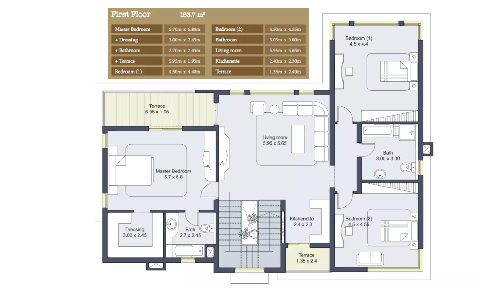 Villa · 4 Bedrooms · 350–394 m² in كمبوند جيرة زايد الجديدة 2026 Compound Jeera New Zayed 3