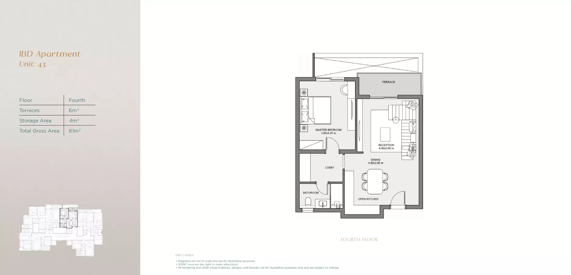 شقة · غرفة · 72–166 م² في East Vale 3