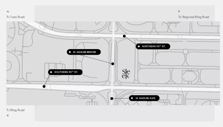 Mall Sleek New Cairo master plan