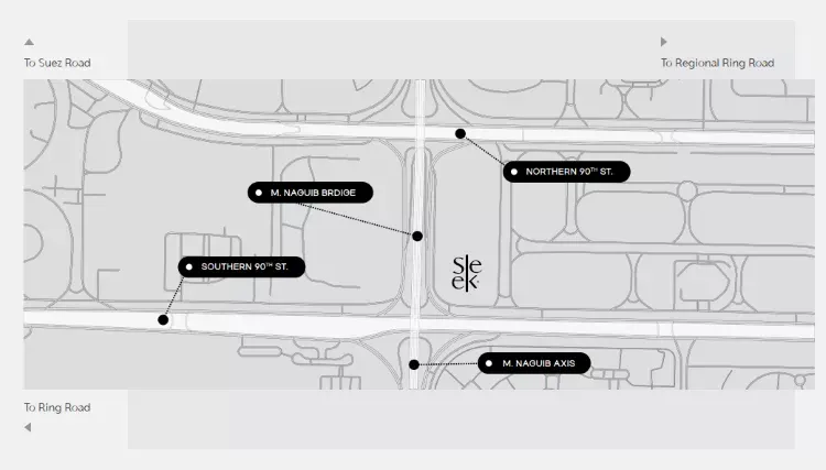 Mall Sleek New Cairo master plan