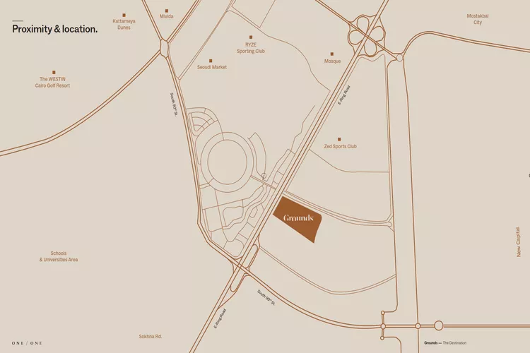 Compound Grounds New Cairo 3