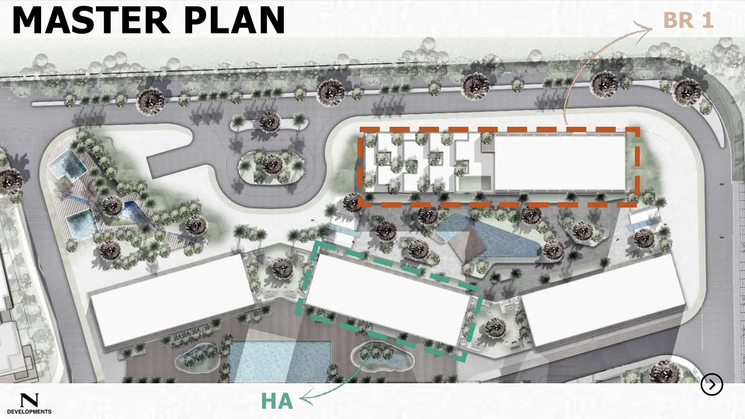 N Line - Nest Residence master plan
