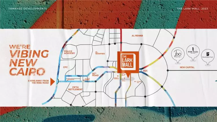 مول لارك القاهرة الجديدة master plan