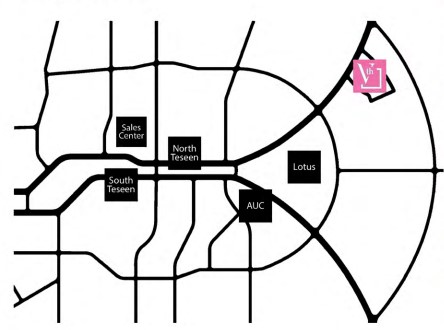 المربع الخامس - ذا مول master plan