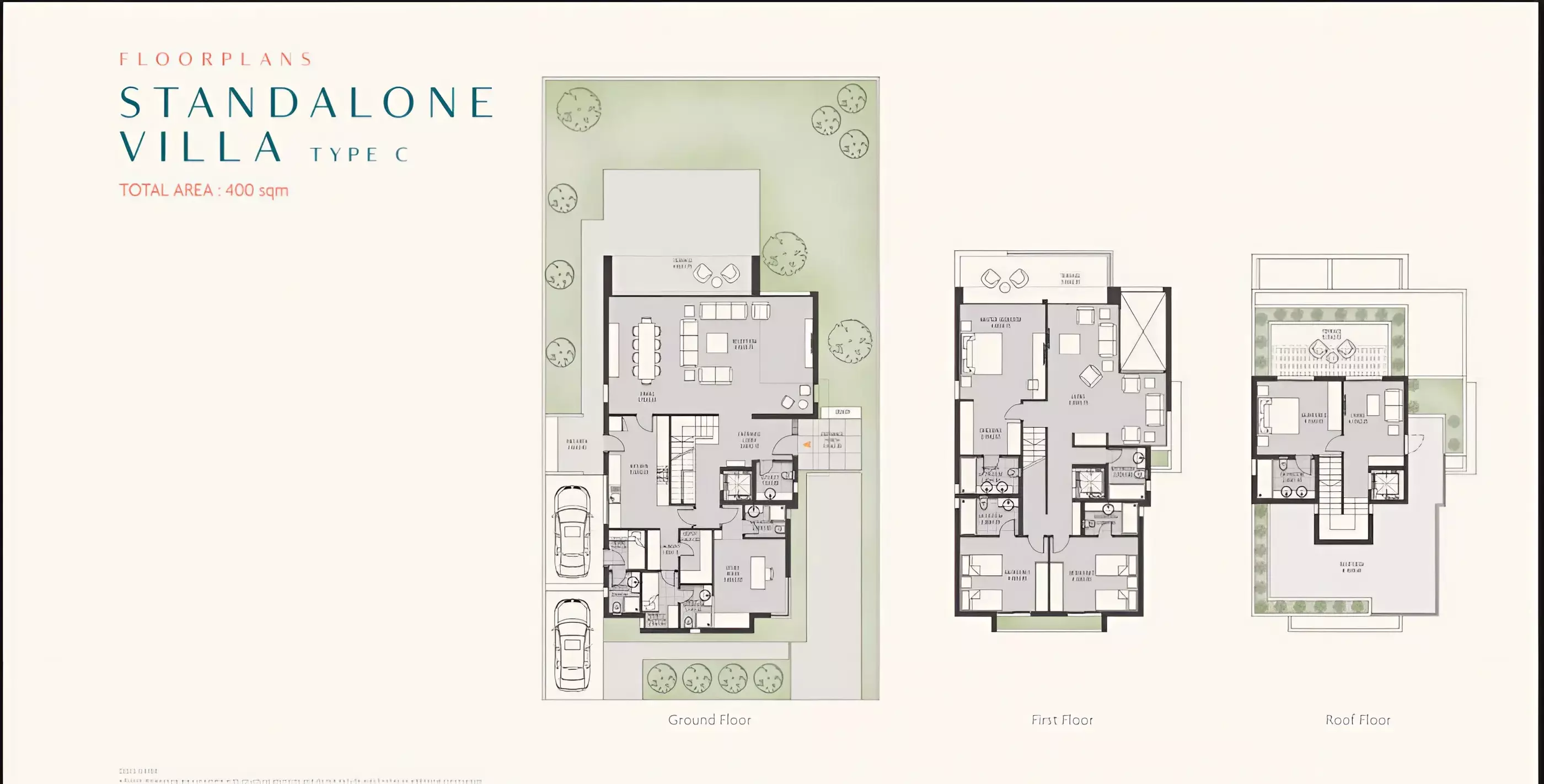 فيلا · 4 غرف · 290–400 م² في كمبوند او ويست اكتوبر 2026 Compound O West October 4
