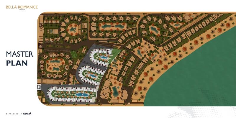 Village Bella Romance Sokhna master plan