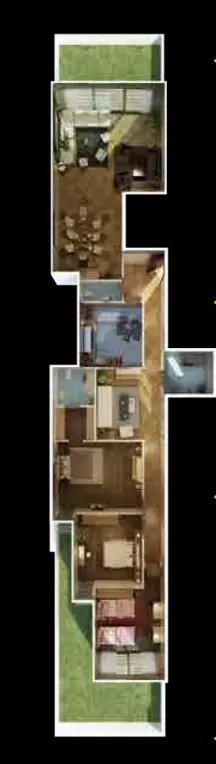 بنتهاوس · 3 غرف · 185–305 م² في Midtown East 3