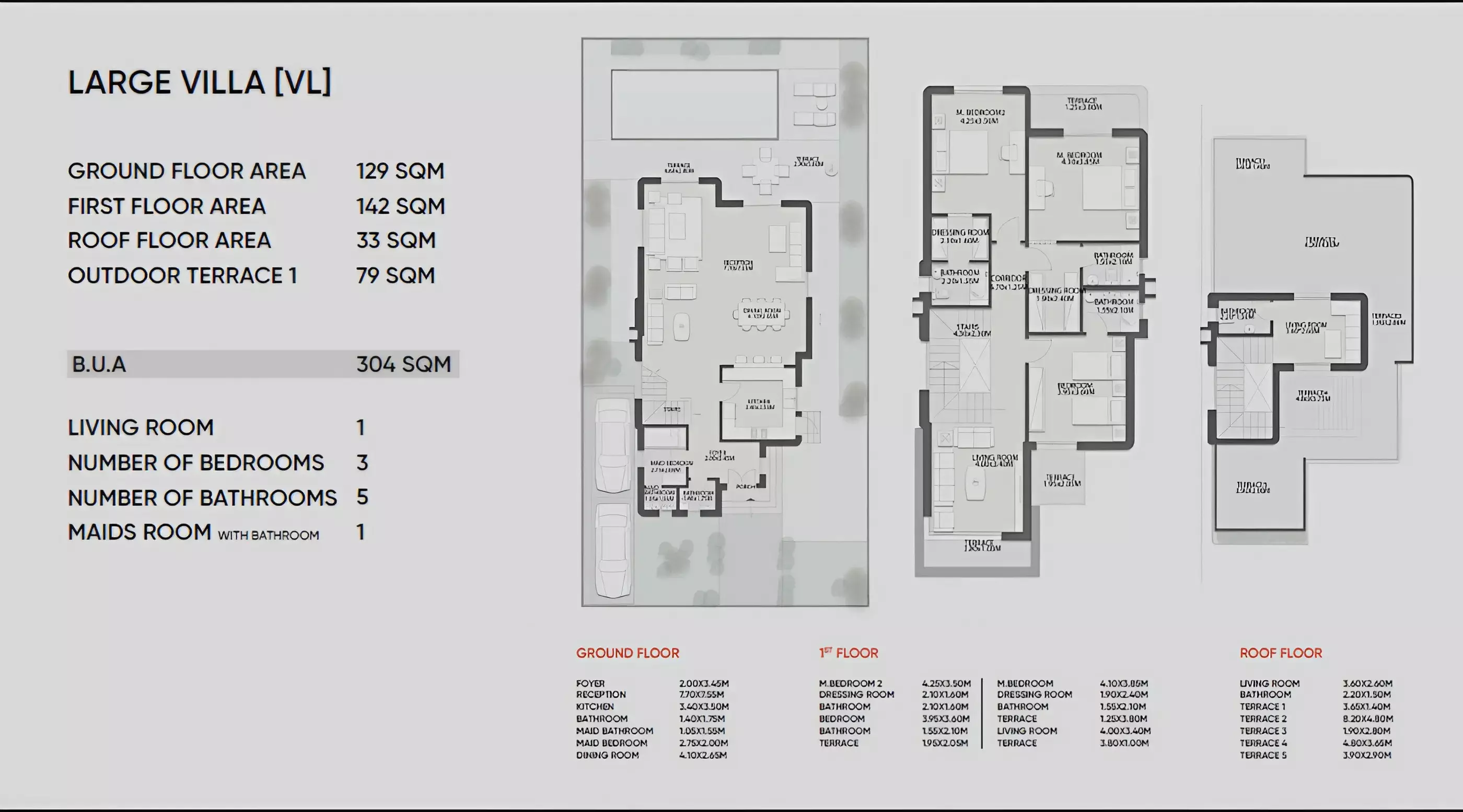 فيلا · 3 غرف · 248–304 م² في كمبوند ليك ويست 4 الشيخ زايد 2026 Compound Lake West 4 Sheikh Zayed 2