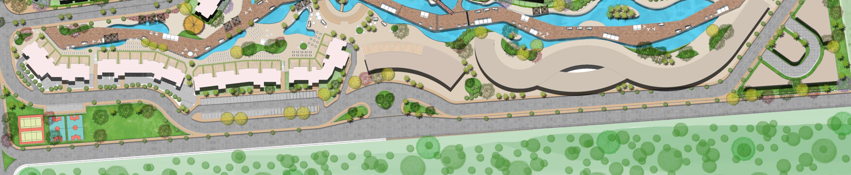 The Boardwalk Condos - Cali Coast master plan