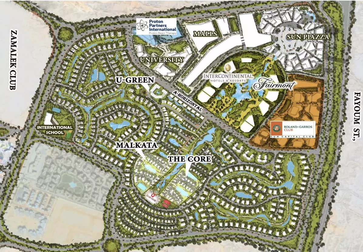 Sun Capital compound October master plan