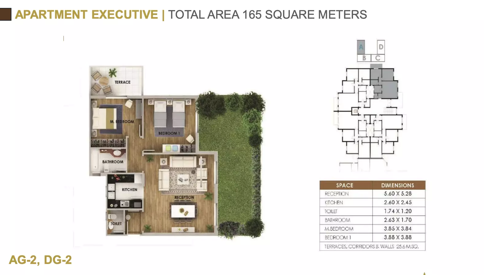 Apartment · 2 Bedrooms · 115–175 m² in Icity Mountain View 3