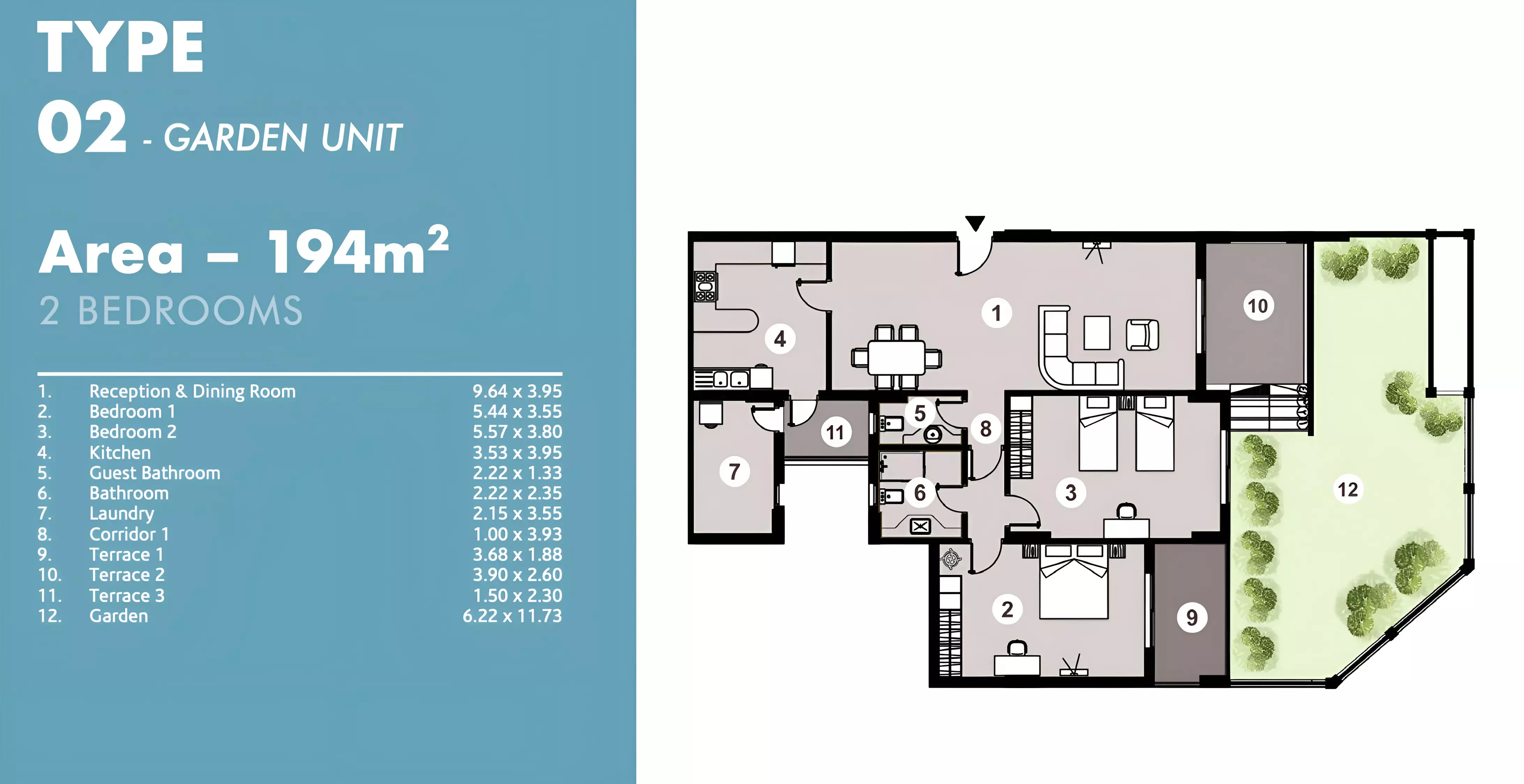 شقة · غرفتين · 125–200 م² في Down Town New El Alamein by City Edge Developments 4