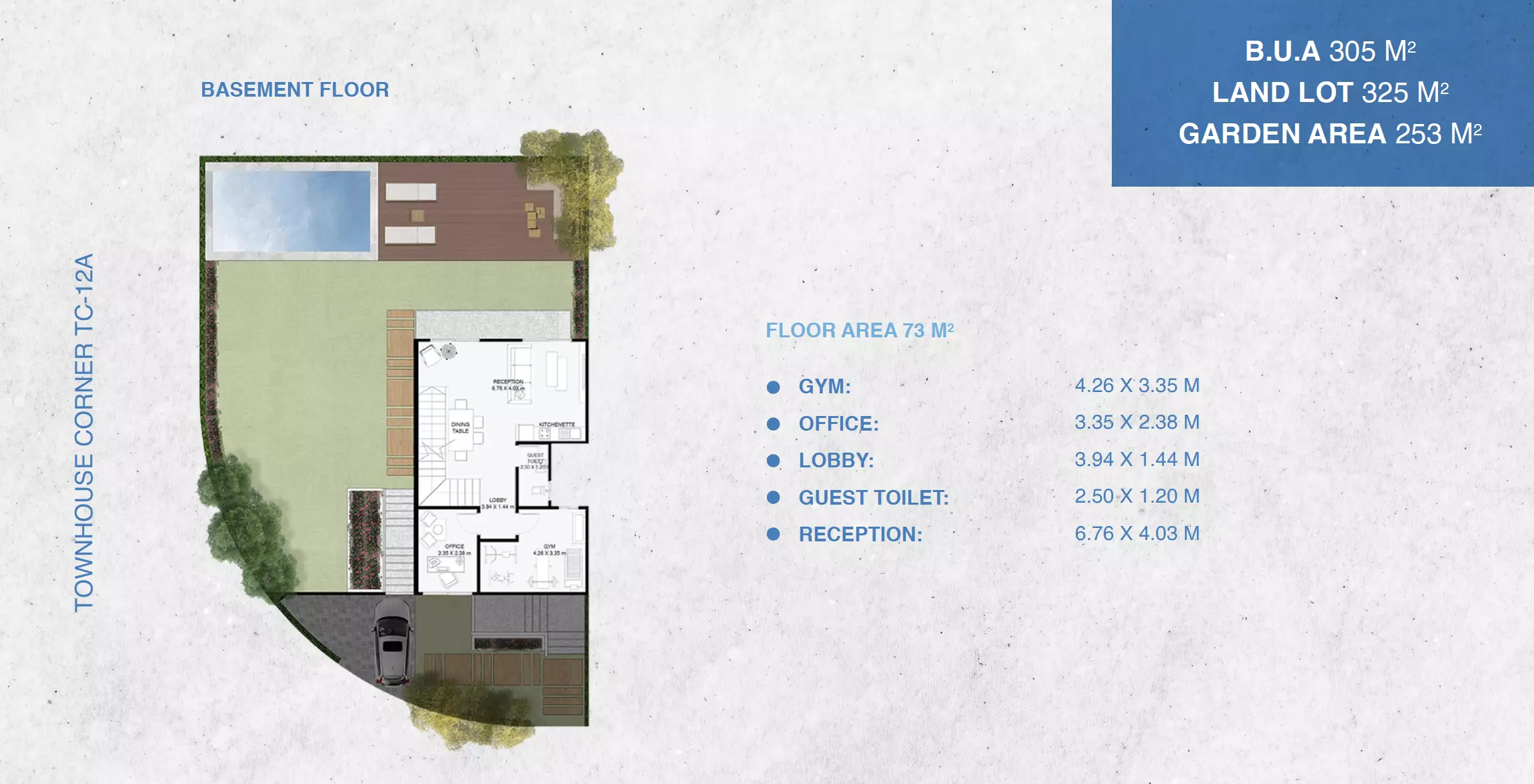 Townhouse · 3 Bedrooms · 305 m² in Yamour 2