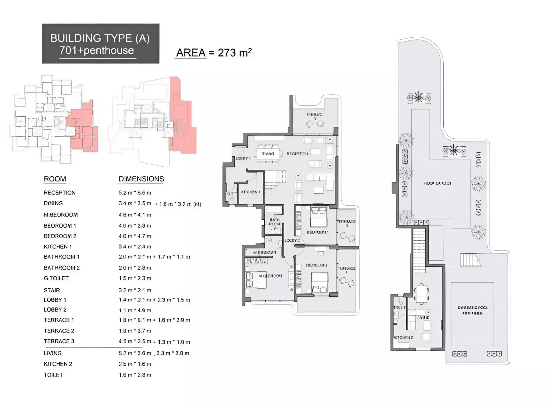 Penthouse · 3 Bedrooms · 212–327 m² in كمبوند سيرانو العاصمة الإدارية 2026 Compound Serrano New Capital 2
