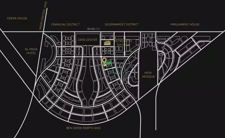 مول كانيون تاور العاصمة الادارية master plan