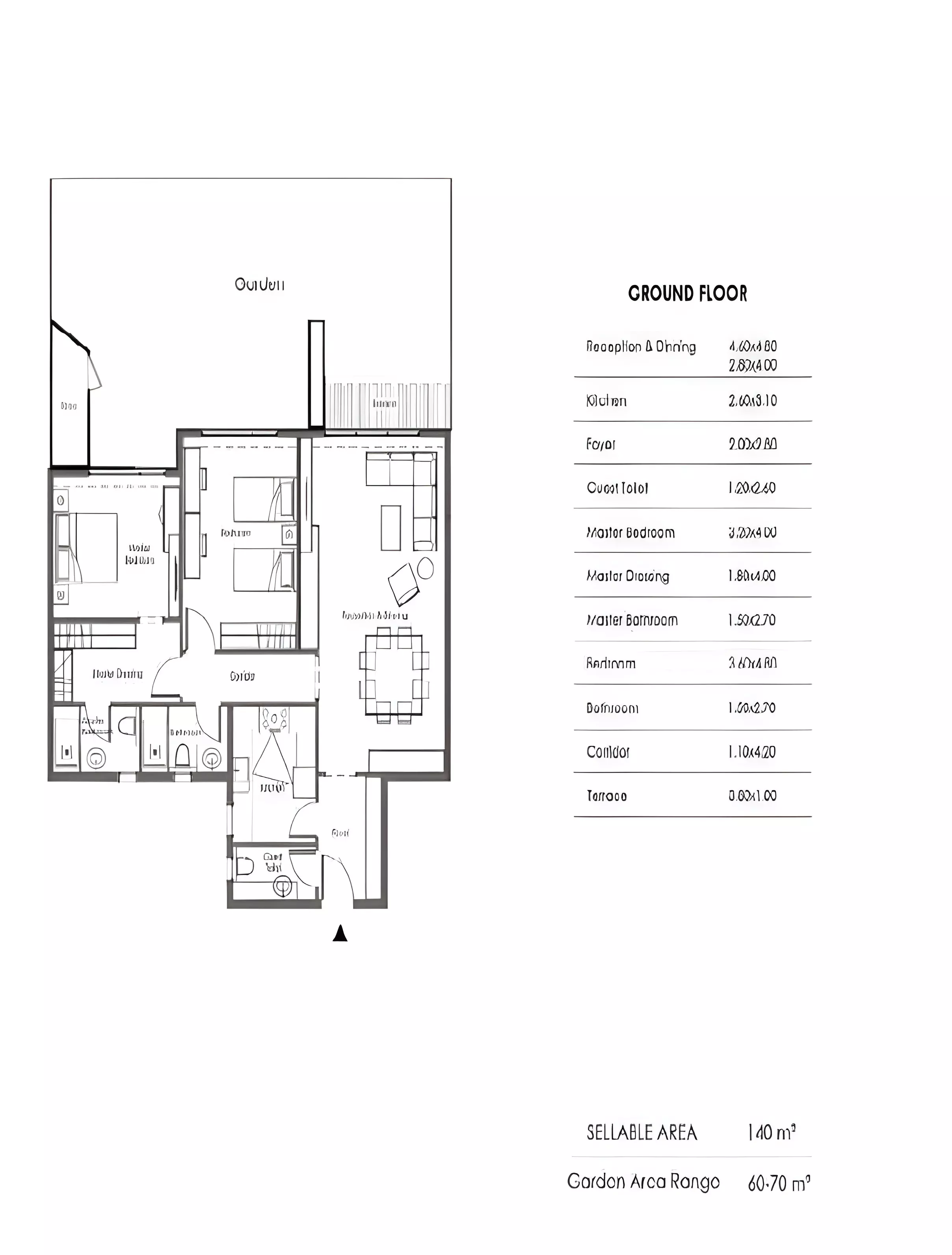 Apartment · 2 Bedrooms · 115–145 m² in كمبوند 31 ويست أكتوبر 2026 Compound 31 West October 2