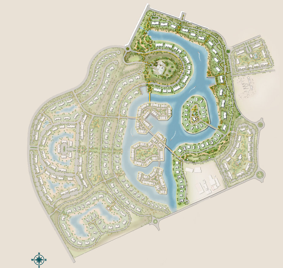 توبان الجونة master plan