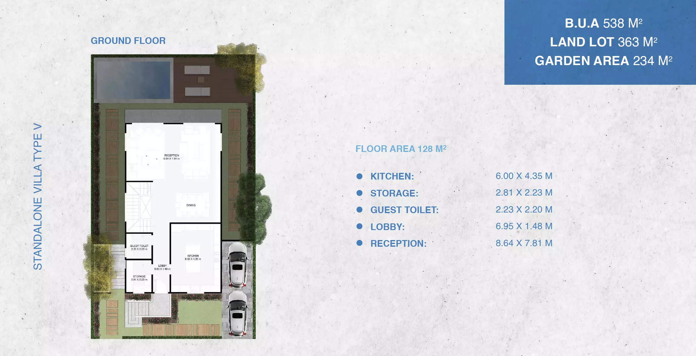 Villa · 3 Bedrooms · 403–538 m² in Yamour 2