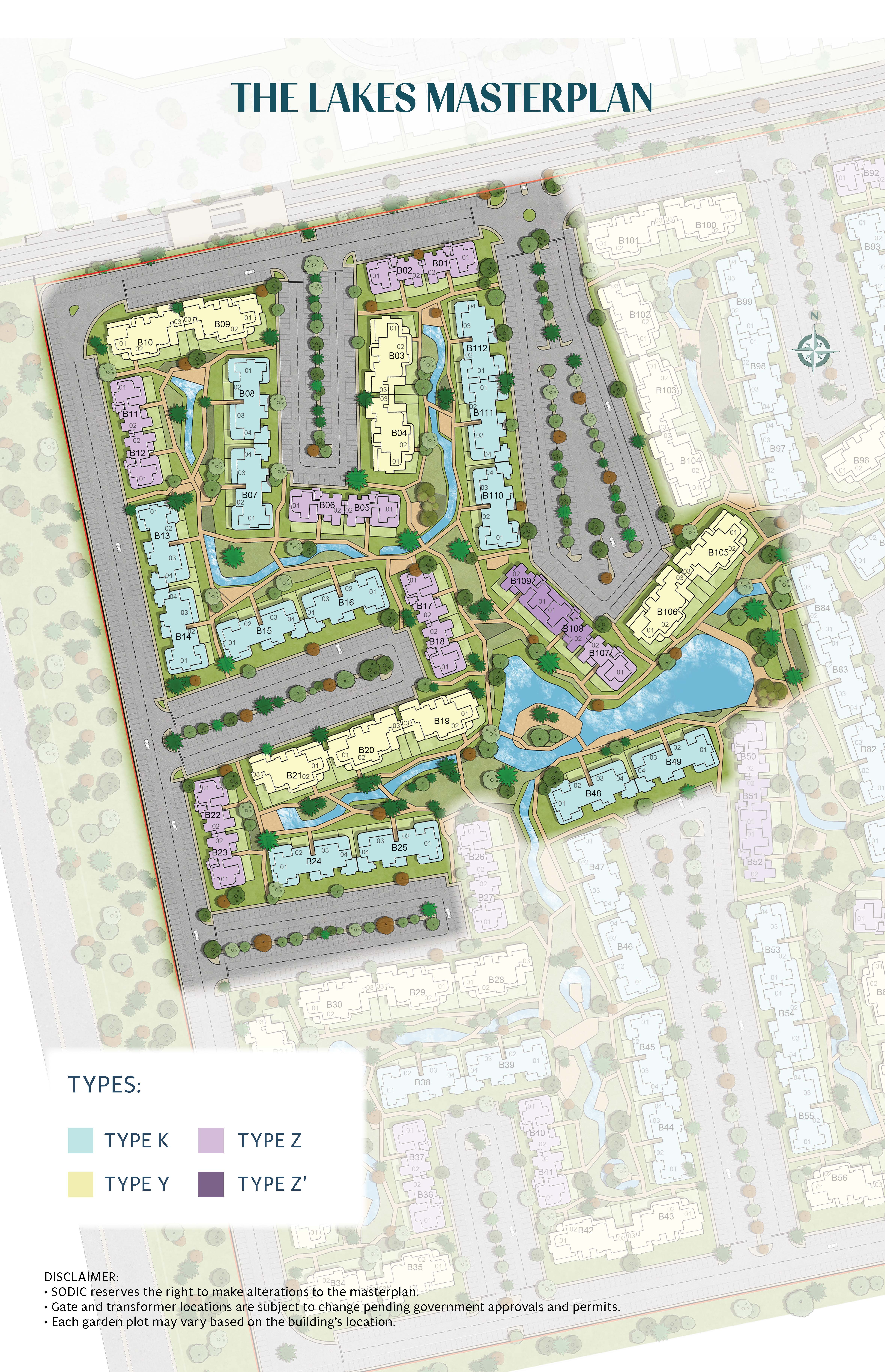 SODIC EAST — NEW PHASE master plan