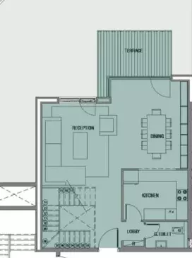 شقة · 3 غرف · 195–303 م² في Canal Walk Residence 2