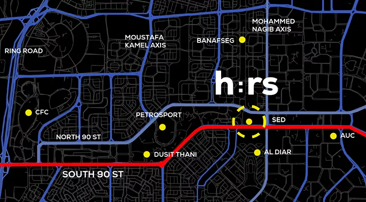 Mall H:rs New Cairo master plan