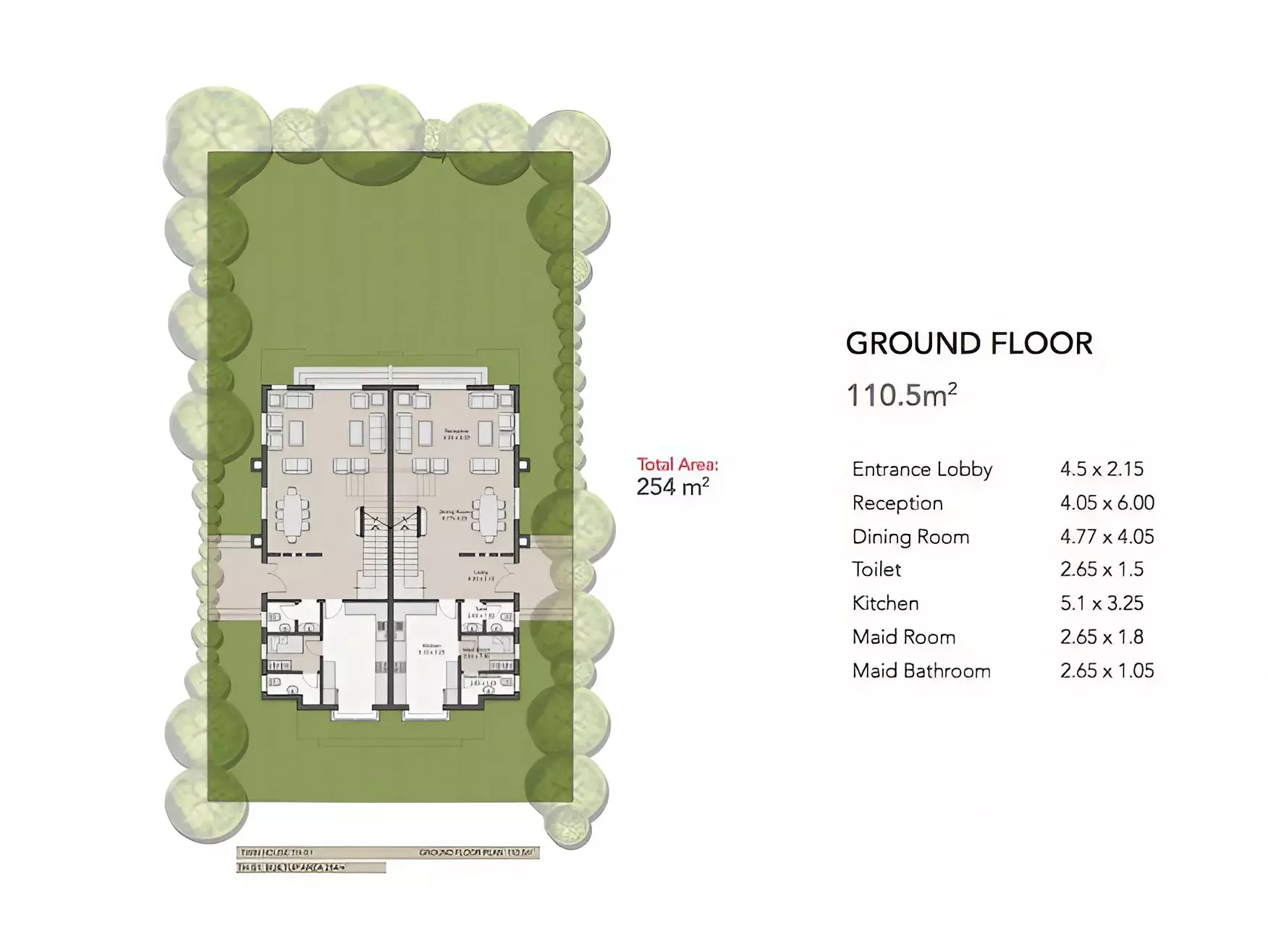 Townhouse · 3 Bedrooms · 246–307 m² in ATRIO 3