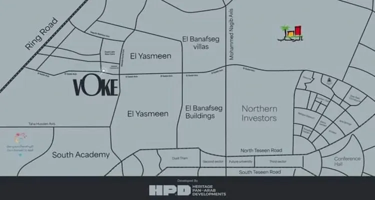 Mall Voke New Cairo master plan