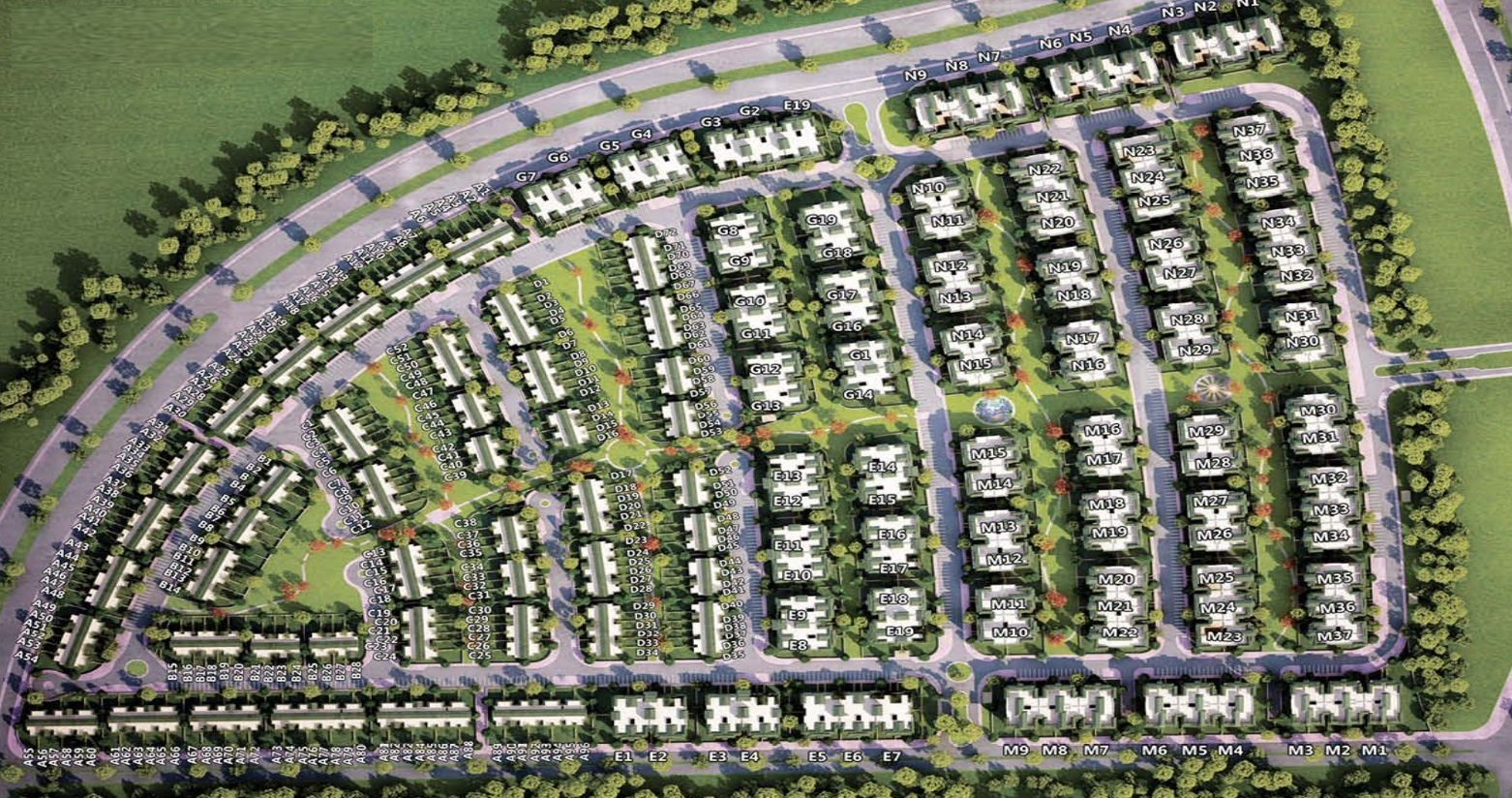 Lavenir Compound master plan