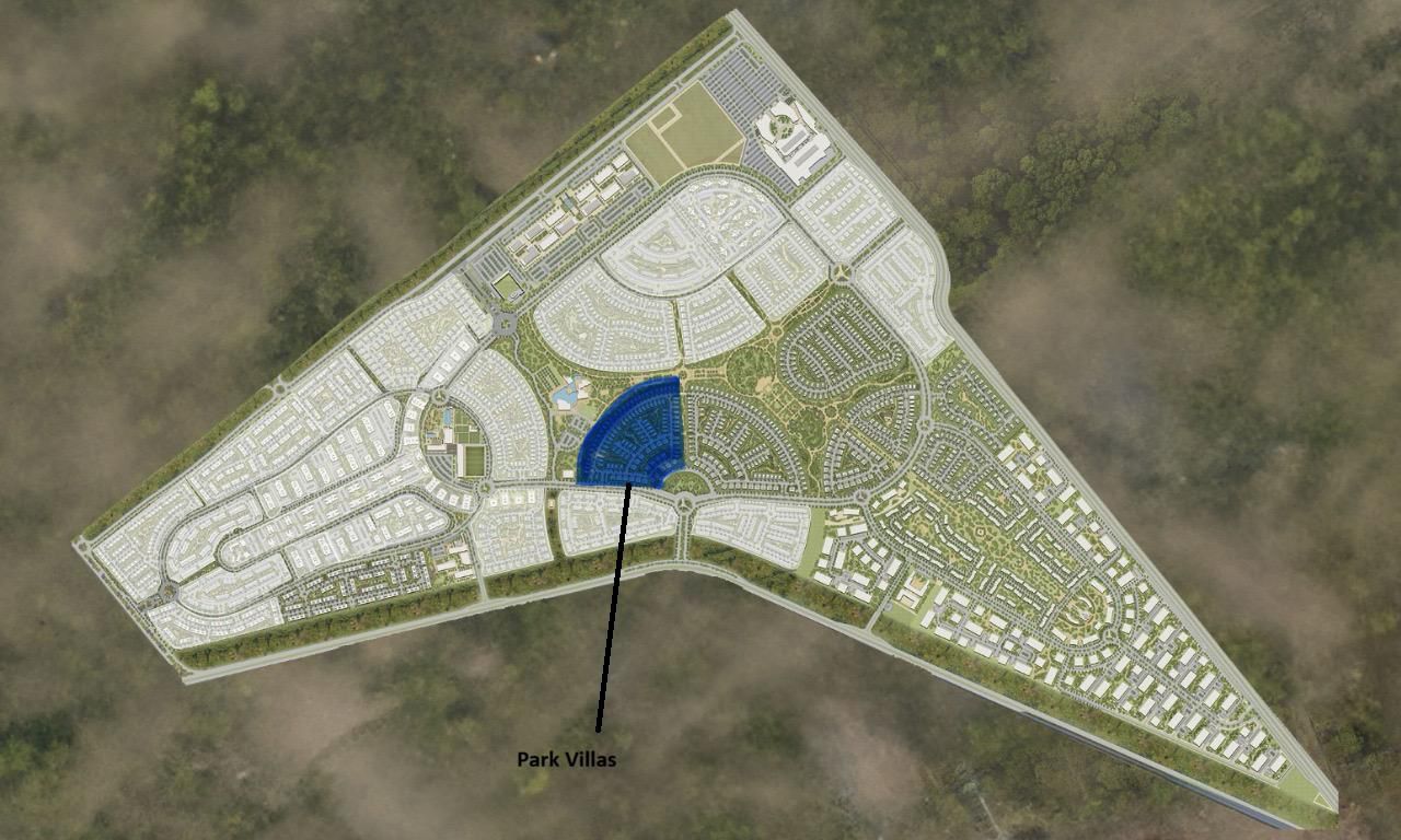 Park Villas - Al Burouj master plan