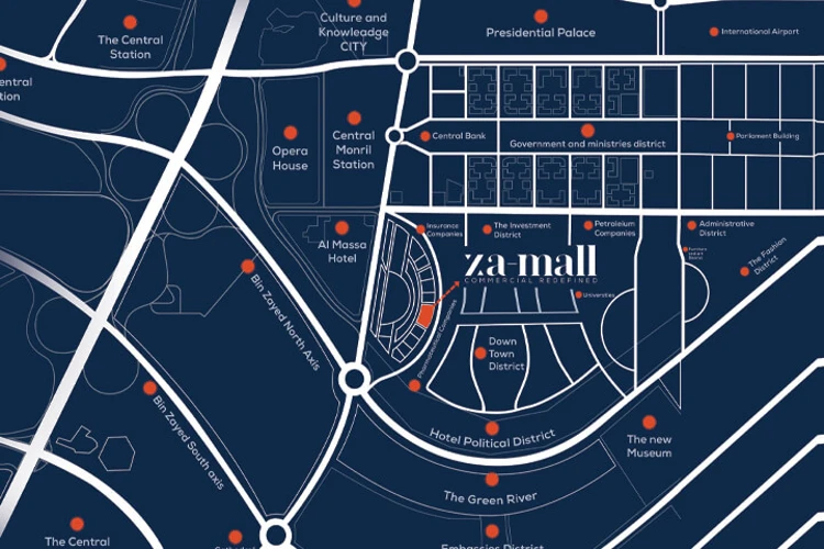 ذا مول العاصمة الادارية ‎ master plan