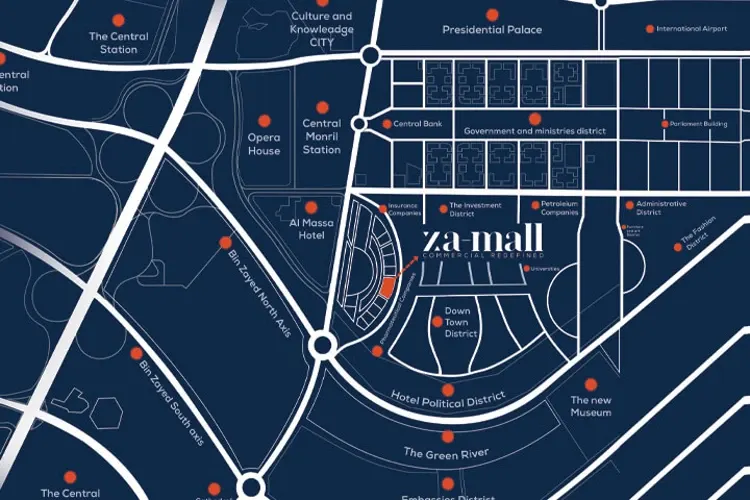 ذا مول العاصمة الادارية ‎ master plan