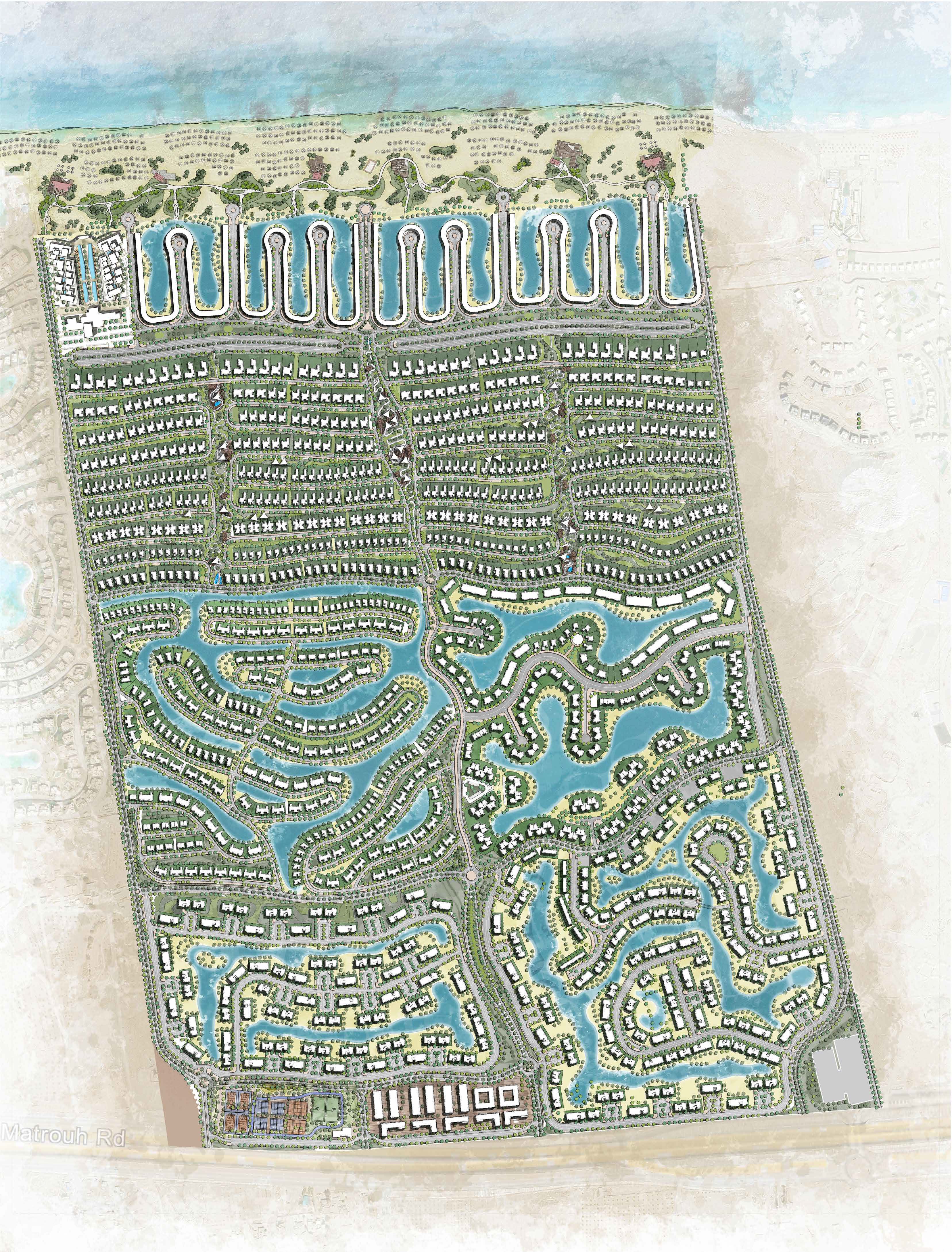 صدفة رأس الحكمة master plan