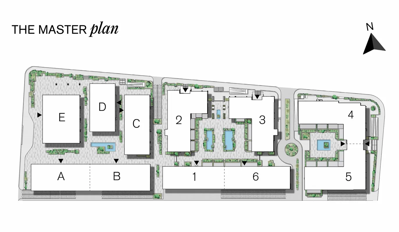 بارك سانت إديشن master plan
