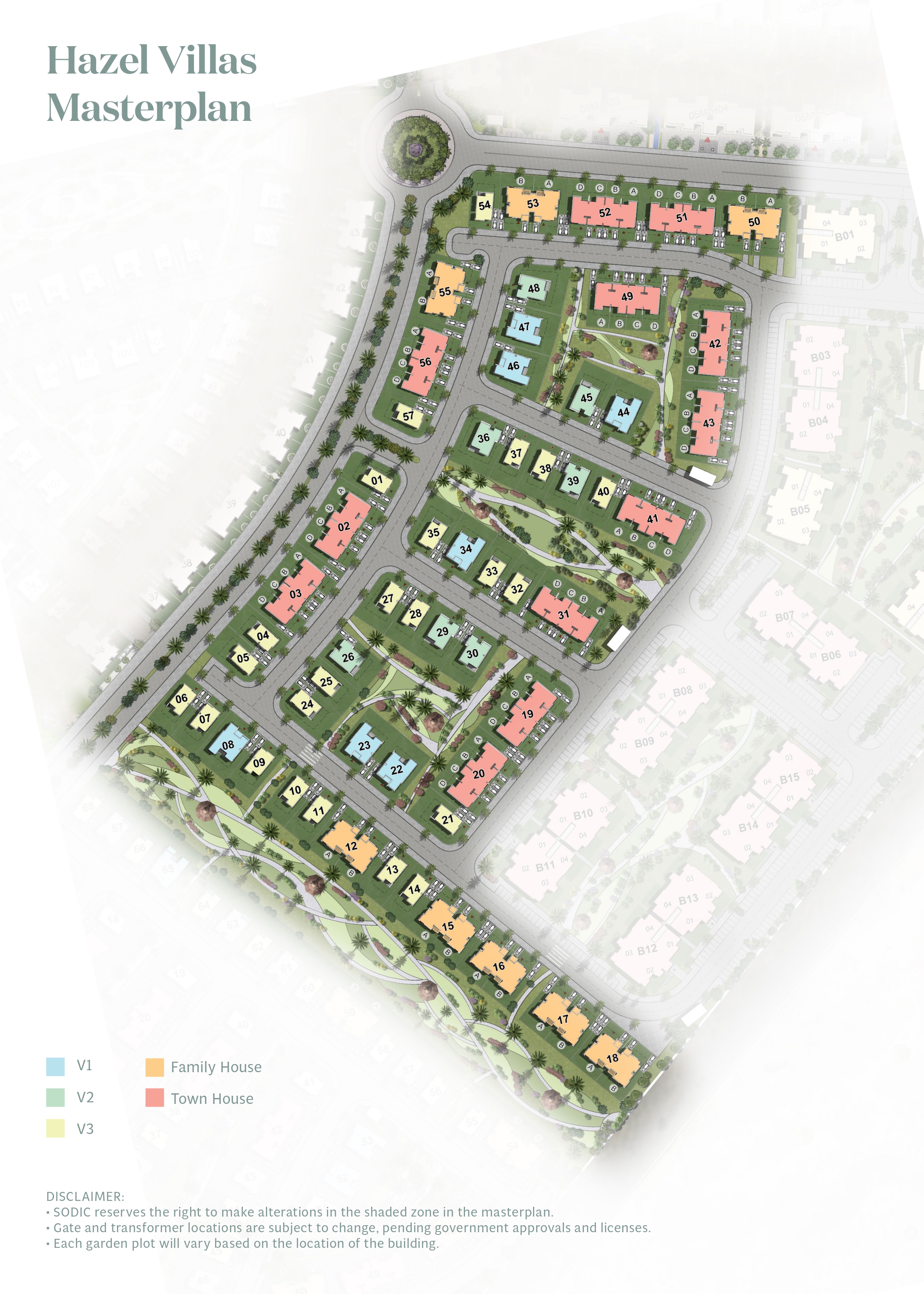 Hazel - Sodic East master plan
