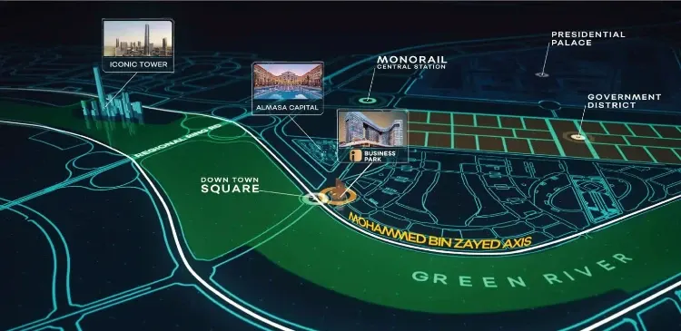افيري بارك العاصمة الإدارية master plan