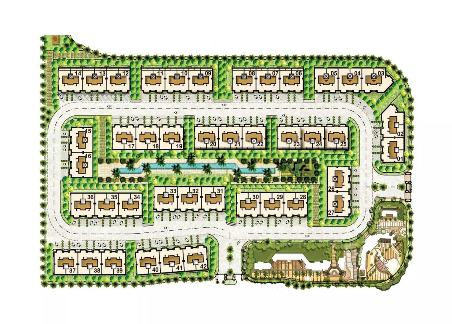 Abha October Compound master plan