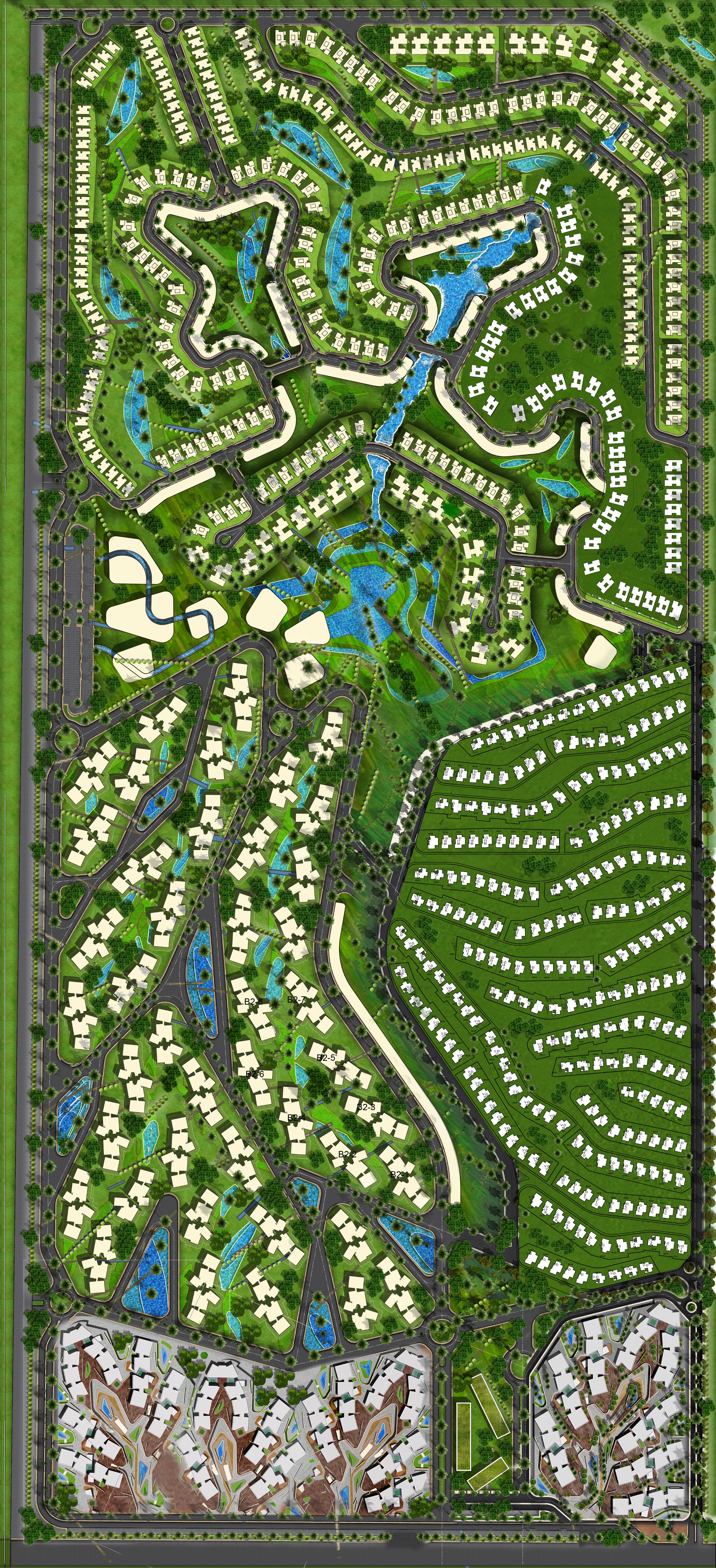 منطقة الأعمال رافتس master plan