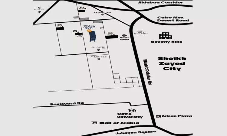 Compound Tabah West New Zayed 3