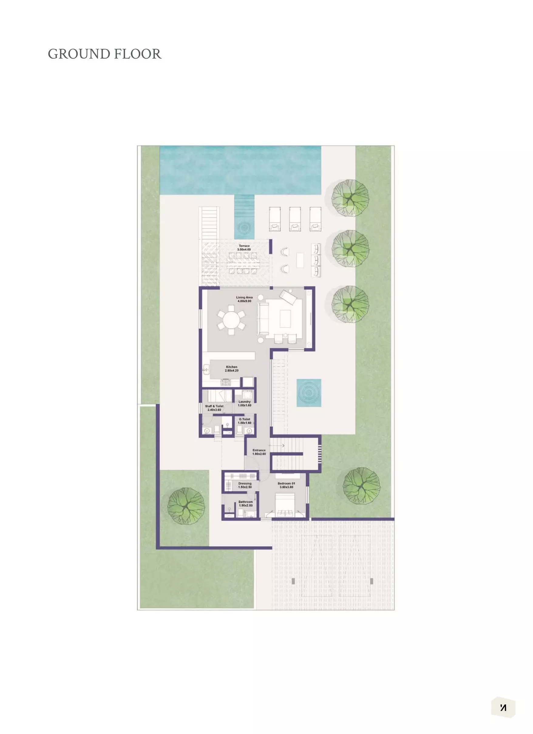 شقة · 3 غرف · 189–245 م² في North Bay - El Gouna 2