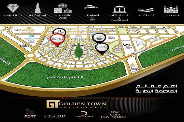 اورو تاور العاصمة الإدارية master plan